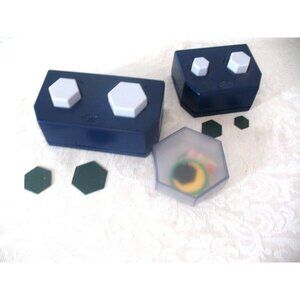 Creative Memories Original Hexagon Makers-3/4 in & 1 inch plus 1 1/4 &1 1/2 inch